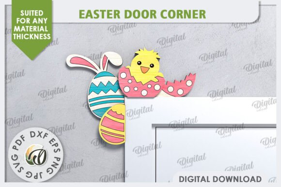 3D Easter Door Corner Laser Cut: A Strategic Asset for Creative Professionals