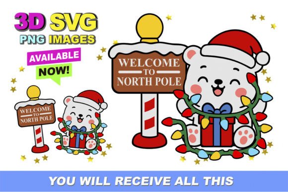 Bringing the Arctic Magic Home: The Ultimate Guide to the Polar Bear Christmas Topper 3D SVG