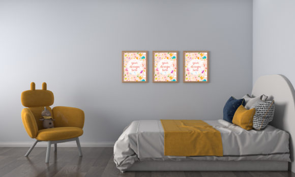 Elevating Your Portfolio with A 3D Rendering Kids Bedroom Empty Frames: The Modern Standard for Visual Storytelling