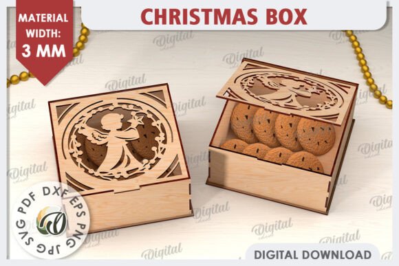 Unlocking the Magic of 3D Christmas Gift Box Laser Cut Designs for Digital Creators